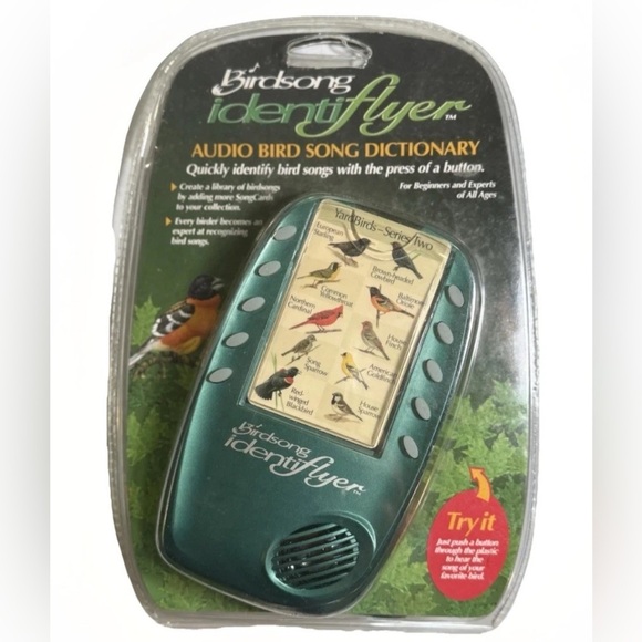 Birdsong Other - Bird Song Identiflyer Handheld Audio Bird Song Dictionary with Earphone Tested